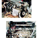 2 Geppert-gefertigte 300 SL-Motoren